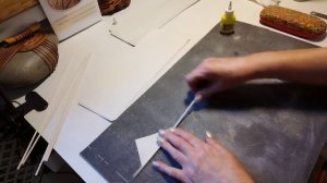 Заготовка бумажной лозы