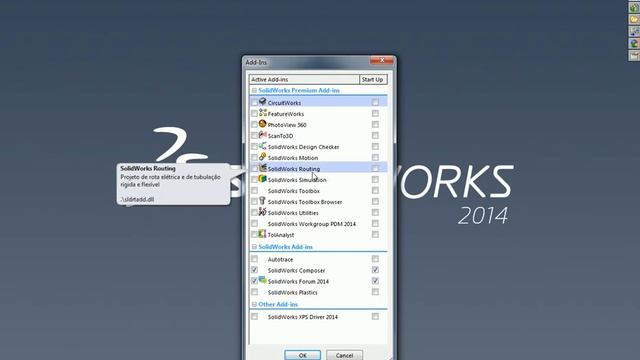 Adding plugins solidworks