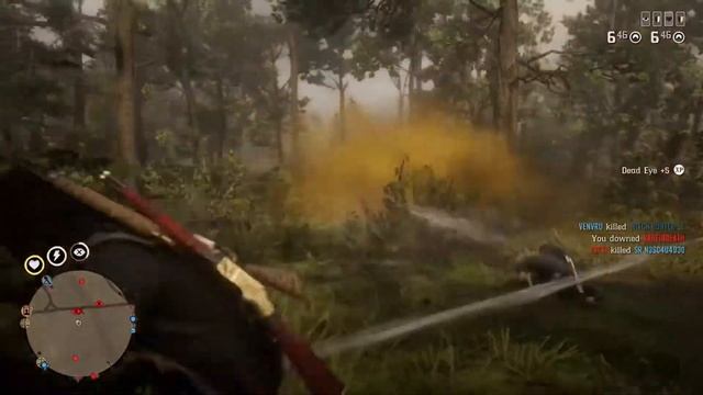 Red Dead Online PvP - Free Roam vs BDE / BN / CHARON смотреть онлайн