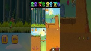 GREEN TOMATO BALL VS PINK RED HERO BALL 3 & VIOLET RED HERO BALL 3 BOSS BATTLE