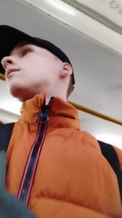 Удачная съëмка на троллейбусе