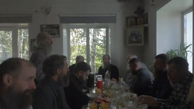 Слово о важном деле во время трапезы.  Еп.  Антоний  Простихин благословил  16 09 2024