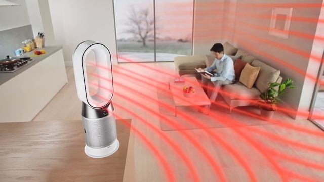 How to change the temperature of your Dyson Pure Hot + Cool™ purifying fan смотреть онлайн