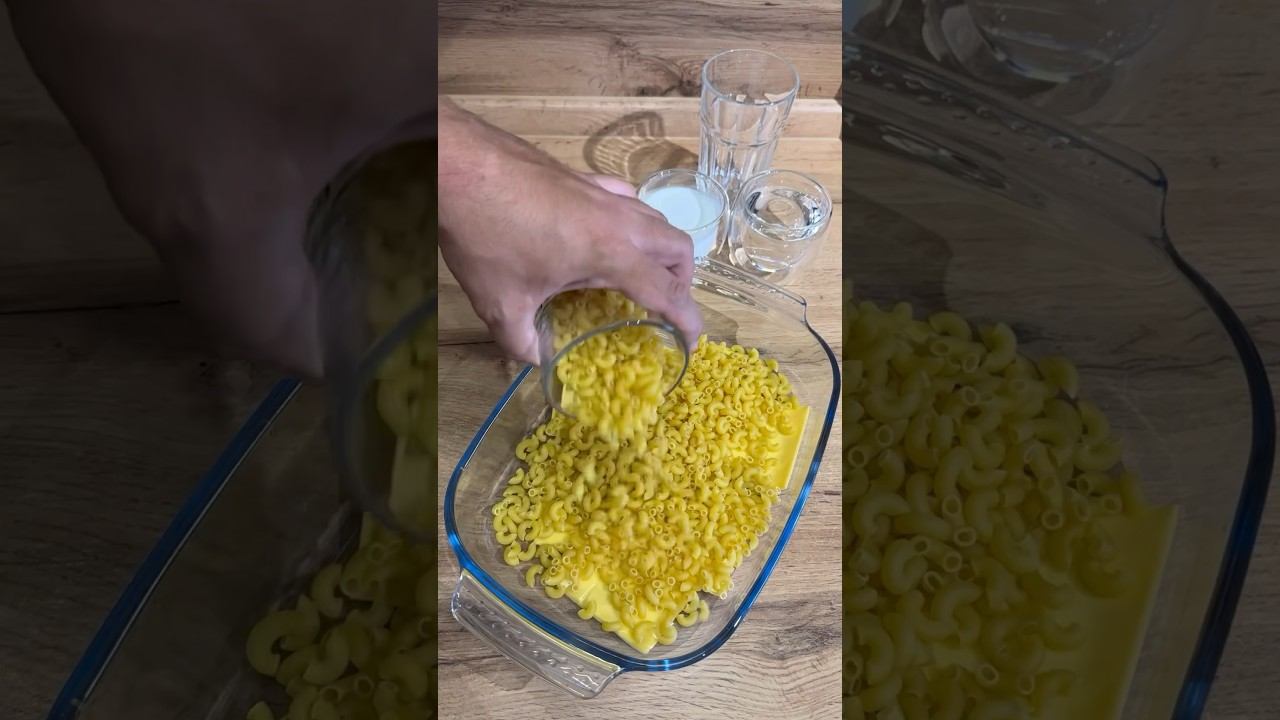 Варим макароны в духовке