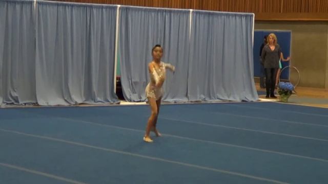 Lili Mizuno 2013 Jody Hurlburt Rhythmic Invitational Level 8 Floor смотреть онлайн