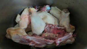 Суп картофельный, на курином бульоне