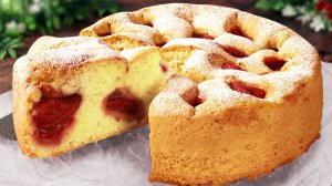 Летний пирог с ягодами, тает во рту! Просто и очень вкусно! Выпечка