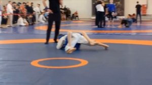 Первенство Краснодарского края по грепплинг ги. 2 бой победа