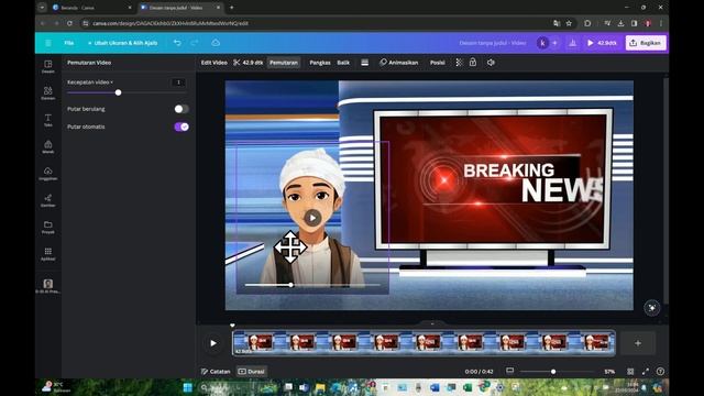 Tutorial membuat Foto Berbicara dengan D ID AI dan Canva