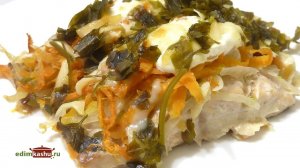 Самый простой рецепт Горбуши, запеченной с овощами в духовке