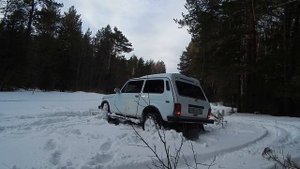 Off road NIVA ВАЗ 21218 Фора! Для затравочки