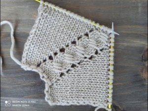 Очень красивая, интересная и оригинальная регланная линия.