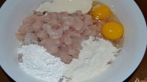 Куриные рубленные котлеты