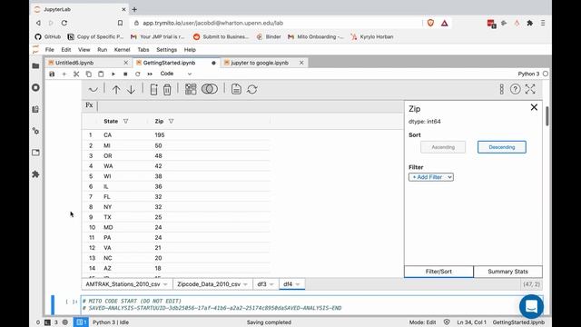 Quick Data Analysis In Python Using Mito смотреть онлайн