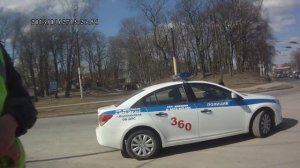 ДПС Калининград опять пересечение Дзержинки и
