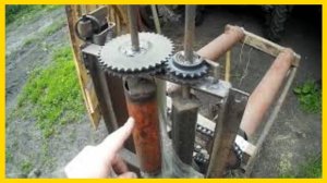 Натяжитель плёнки на самодельный обмотчик мини рулонов