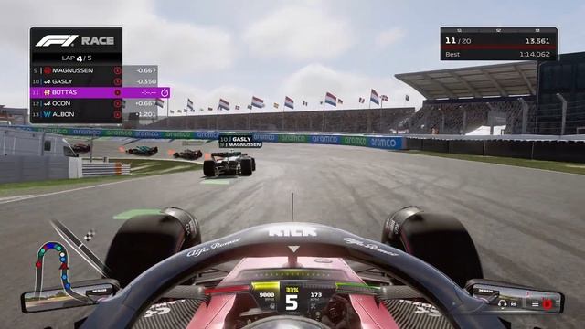 F1 2023 (Sauber) Alfa Romeo C43 2023 @ Netherland Zandvoort (AI Level 65)