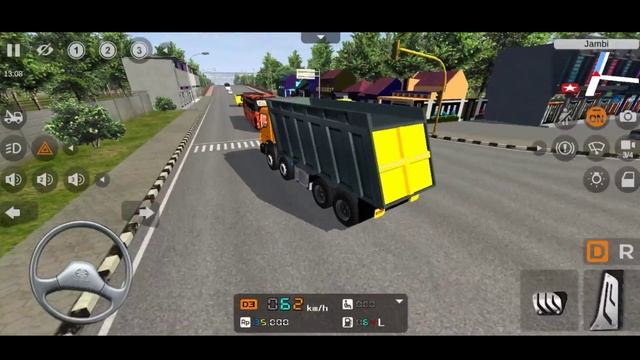 Chia sẻ mod xe tải Dongfeng 4 chân Bussid v3.6.1 | Bus simulator Indonesia