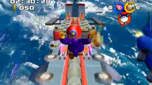 Play in Sonic Heroes Team Rose part 19 Egg Fleet