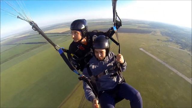 Полет на параплане в тандеме смотреть онлайн