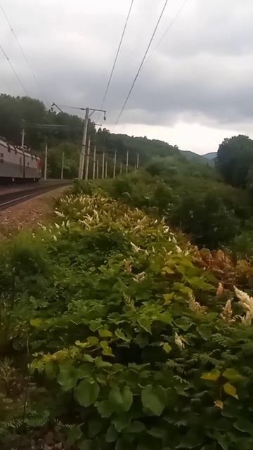 Новый толкач! Электровоз 4ЭС5К-051 "Ермак" возвращается с подталкивания. смотреть онлайн