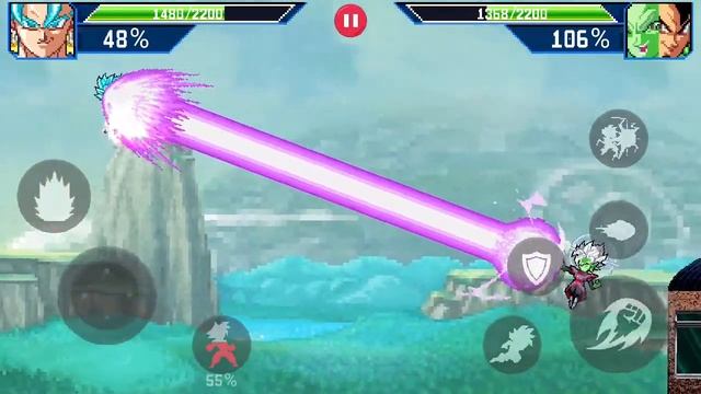 veggeto vs zamasu 😱 legendary mini warriors kanba смотреть онлайн