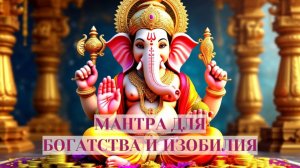 САМАЯ СИЛЬНАЯ МАНТРА ГАНЕШИ  / МАНТРА ДЛЯ ПРИВЛЕЧЕНИЯ ДЕНЕГ, БОГАТСТВА И УСПЕХА