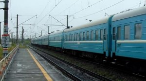 ЭП2К-309 с поездом с поездом №084Ц Москва — Караганды