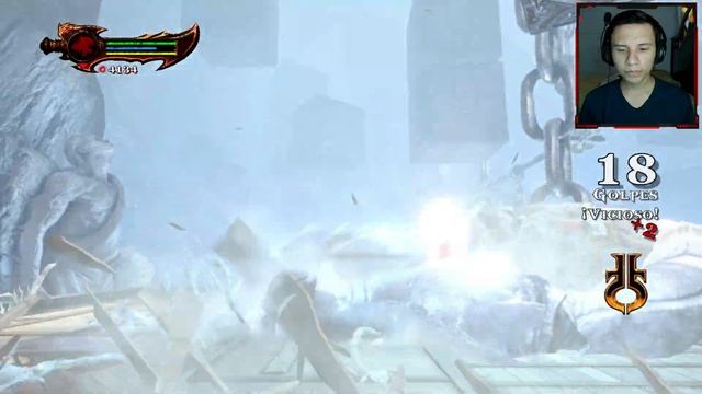 God of War 3 PS5 - 7mo jefe: Escorpio, reina escorpión en modo Caos sin recibir daño | Audio Españo