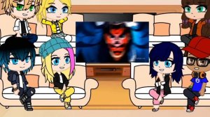 Реакция Леди баг и супер кот на прошлую жизнь Али.(Макомо) [Gacha club]