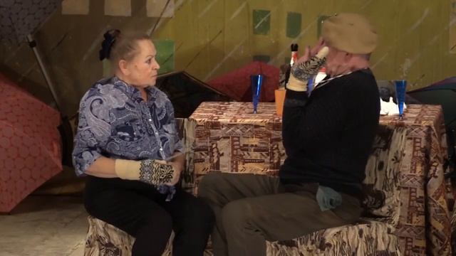 На сцене пинского Дома культуры – народная артистка России Раиса Рязанова