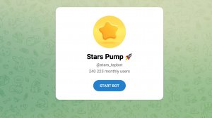 Stars Pump 🚀 (Stars tapbot) - как выводить звезды в игре? Обзор
