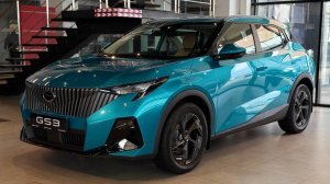 GAC GS3 в комплектации GL синий салон коричневый