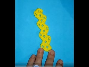 Ажурная тесьма крючком