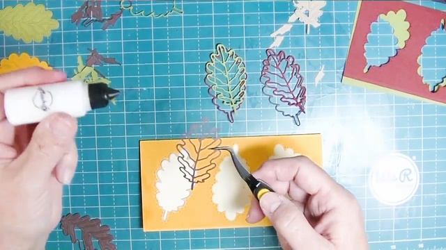 Inlaid Die Cutting: 5 Cards With One Mini Slimline Die смотреть онлайн