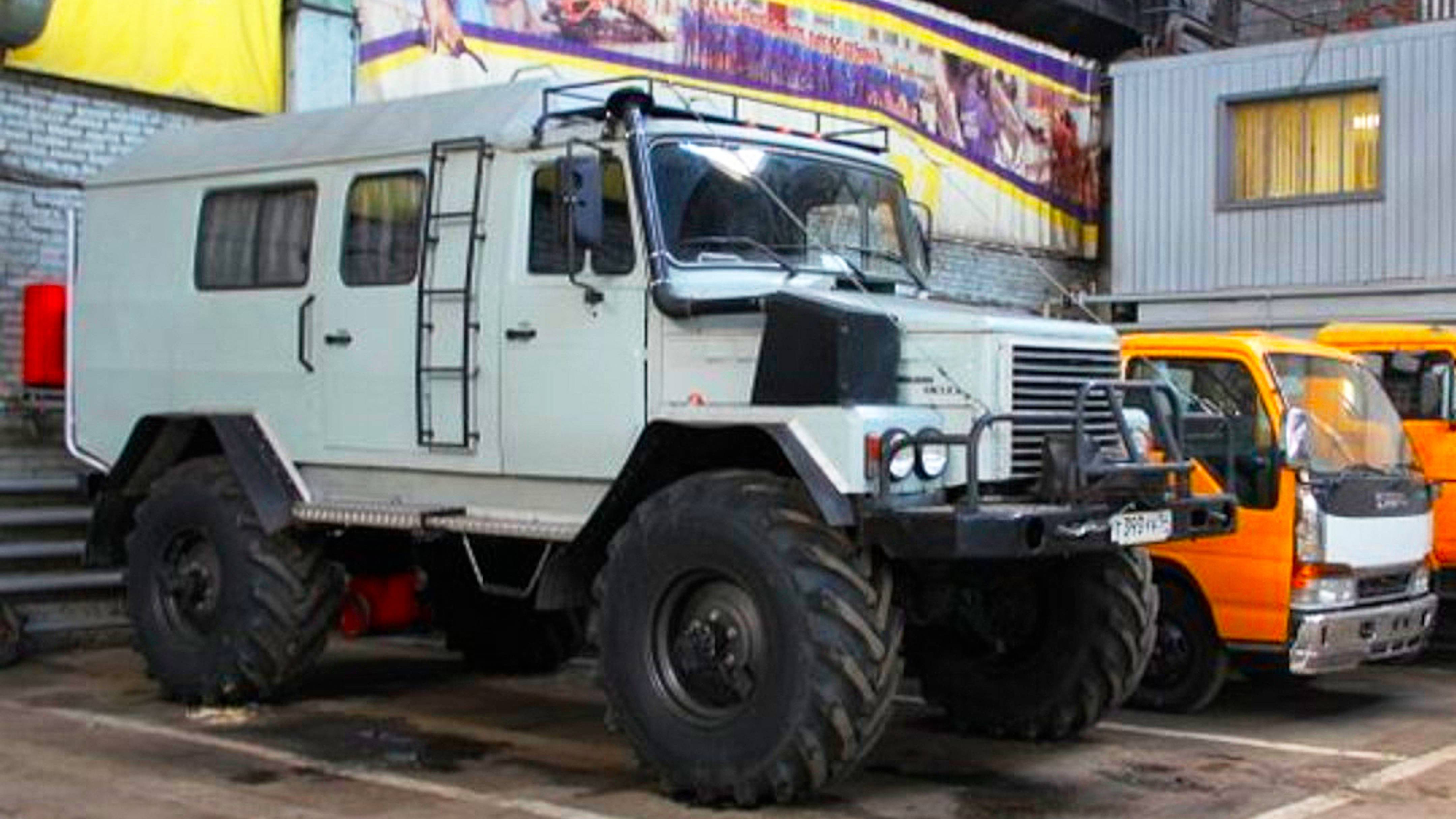 Вездеходы «Борулан» на базе ГАЗ 3308 «Садко»