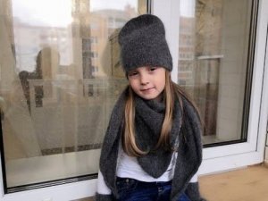 ШАПКА БИНИ С УДЛИНЕННОЙ МАКУШКОЙ И РАСЧЕТАМИ НА ВСЕ РАЗМЕРЫ