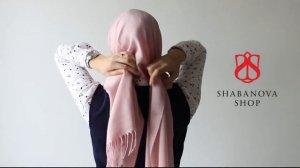 Hijab Как завязать палантин №1