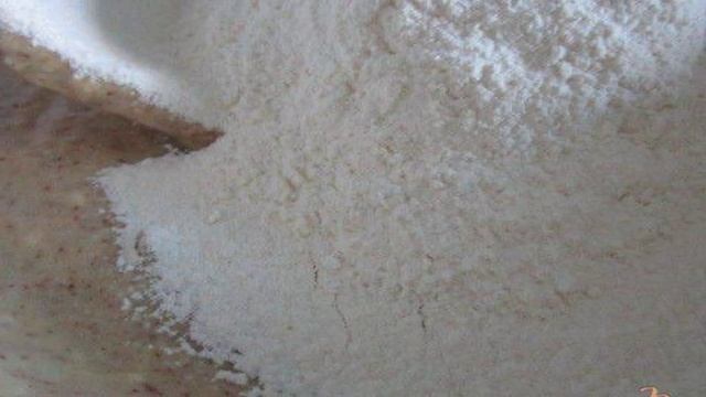 Миндальный пирог с персиками