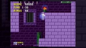 Sonic the Hedgehog - крутые прыжки с соником.