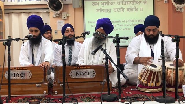 Mangal Saaj Bhaya| Bhai Manpreet Singh Kanpuri | Guru Nanak Darbar Southall | UK Tour 2018 смотреть онлайн