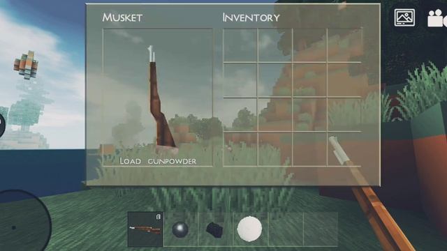 Как зарядить ружьë в Mini block craft. 🤔 смотреть онлайн