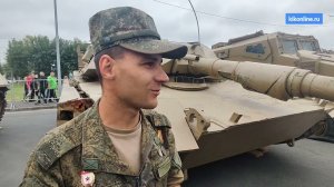 Выставка трофейной техники НАТО, уничтоженной военнослужащими группировки войск «Центр».