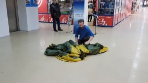 Москитный шатер автомат Маверик Фортуна 300 - сборка