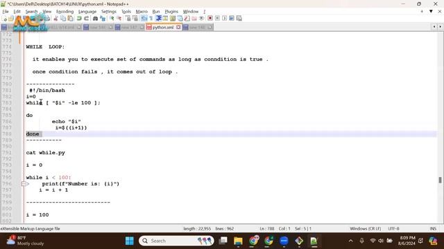 PYTHON FOR DEVOPS - SESSION 3 || PYTHON FOR BEGINNERS ||AWS DevOps in Telugu