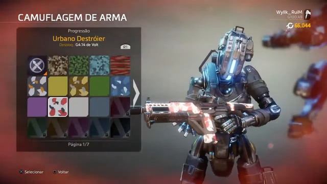Titanfall 2 treinando com recker ( Ps4 ) Clã - Ru!M