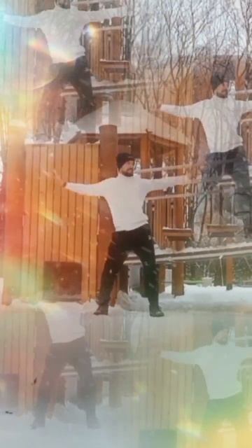 Атмосфера танцев и веселья витает в морозном воздухе