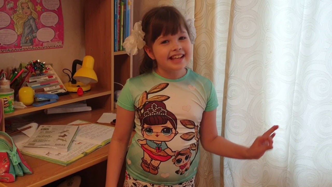 Агния Барто "ВОТ ТАК ЗАЩИТНИК!"  (Я свою сестренку Лиду никому...) Читает Ева Морозова. 2 класс.