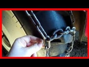 Цепи на колеса. Самоделки для минитрактора.