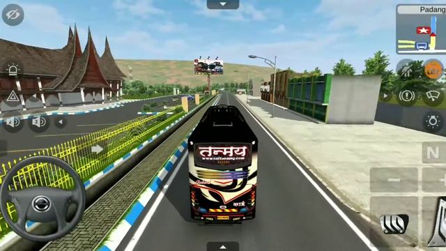 Mumbai Goa Traffic Mod v3.6.1 | Sai Travels ( तन्मय ) HD Livery | Free Download | Bussid